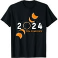 thumbnail image 1 of 2024 Total Solar Eclipse USA Totality Spring April 8 2024 T-Shirt, 1 of 3