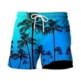 2024 Tropics Hawaii Beach Shorts Men Summer Board Shorts Casual Holiday