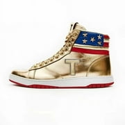 2024 Trump Never_Sur_render High Top Gold Letter Sneakers Fashionable Casual Shoes for Men Jammston