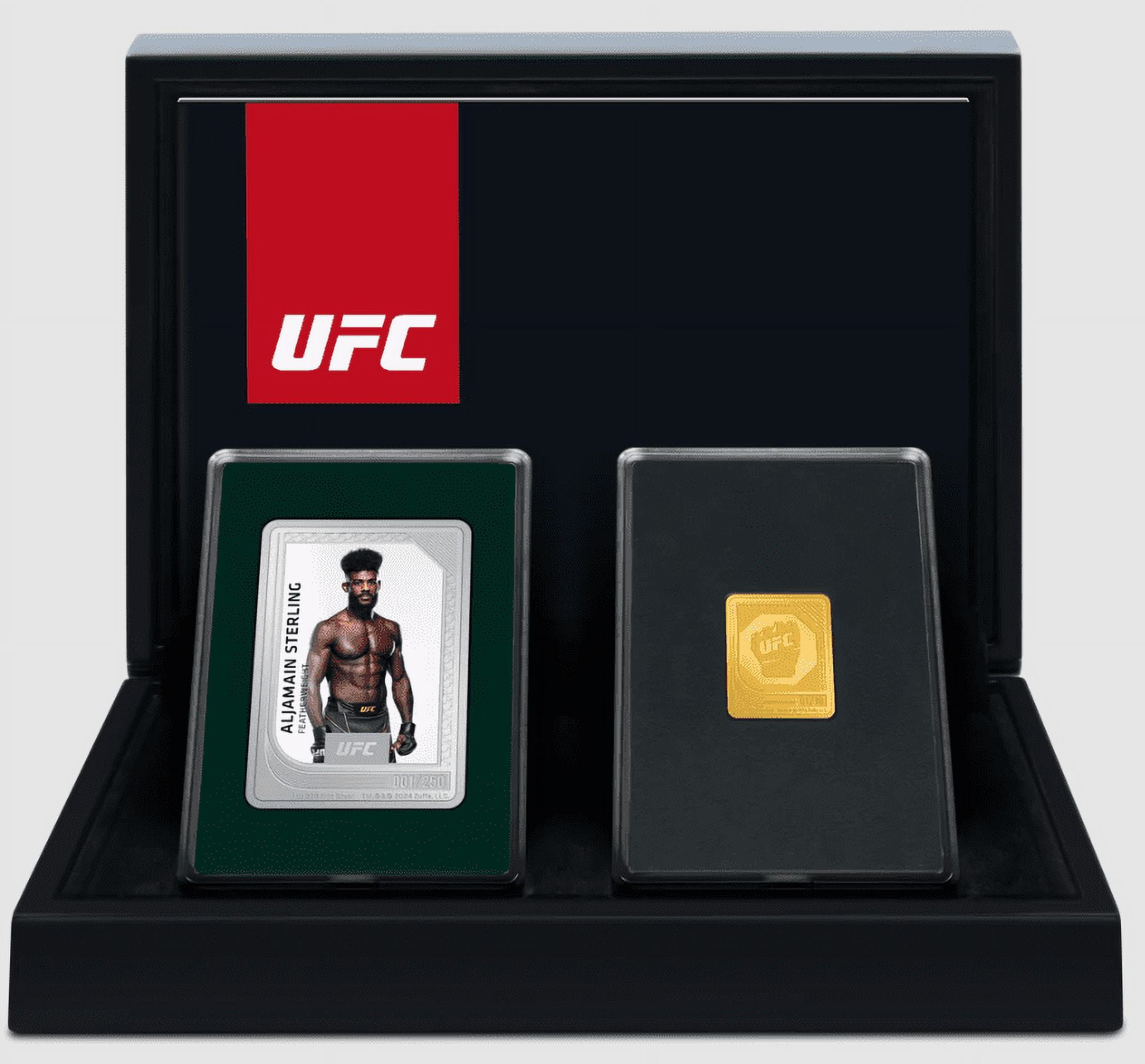 NEW ZEALAND MINT 2024 UFC Silver Trading Coins 2pc Set in Sealed Box By Agoro Officially Licensed