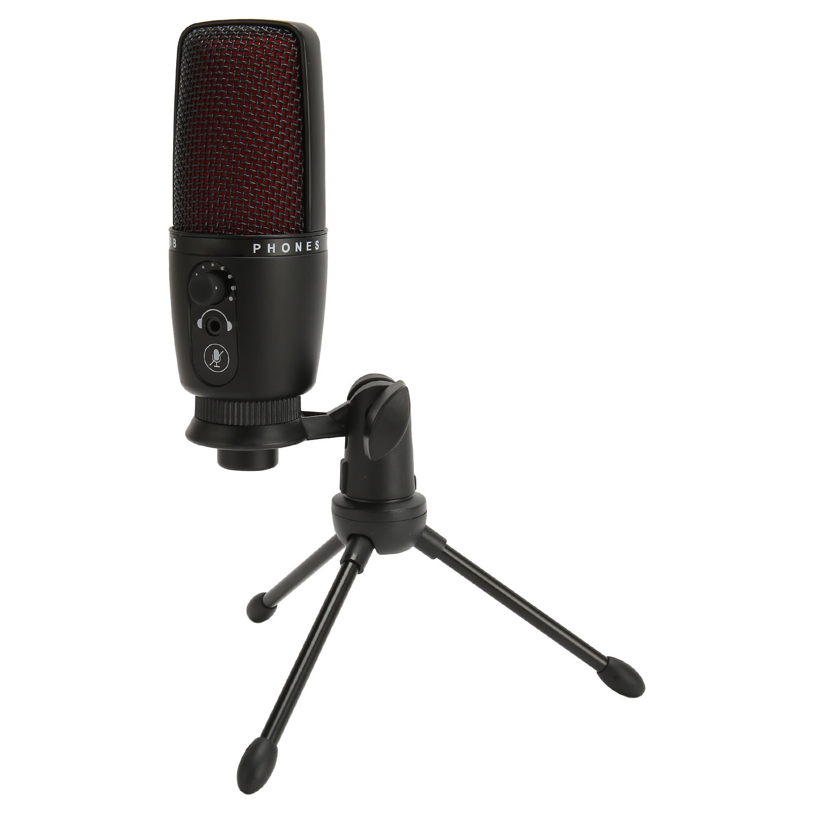 2024 USB Condenser Microphone RGB Microphone Cardioid Pickup PC ...