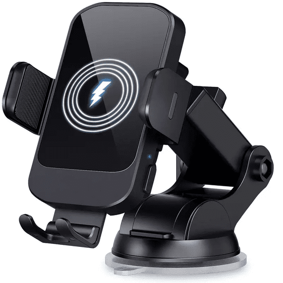 2024 Ultra-Fast 15W RapidWireless Car Charger - Smart Auto Clamping Phone Mount for iPhone 15 14 13 12 11 Pro Max, Samsung Galaxy S23 S22 S21 - Hassle-Free, Seamless Compatibility