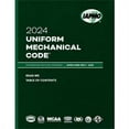thumbnail image 1 of 2024 Uniform Mechanical Code Soft Cover w/Tabs IAPMO/ANSI UMC 1, 1 of 1