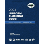2024 Uniform Plumbing Code Soft Cover w/Tabs IAPMO/ANSI UPC 1, 9781944366919, 1944366911, Paperback,