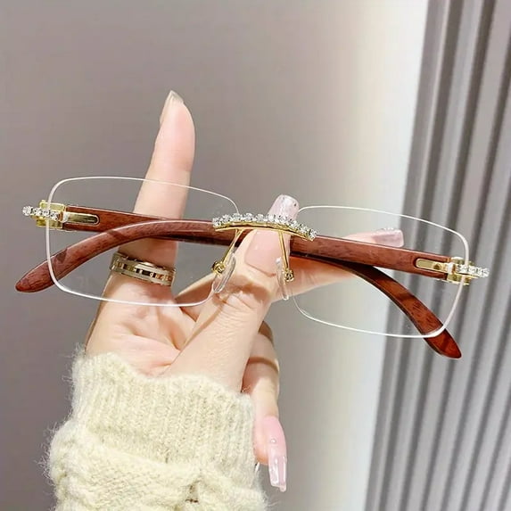 2024 Unisex Frameless Smart Glasses - Light-Sensitive Auto-Adjust Lens, Day/Night Vision, Drive/Computer/Party