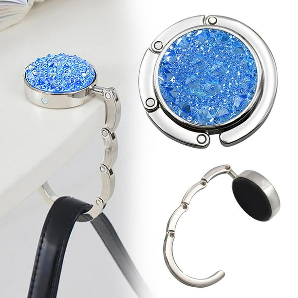 2024 Upgrade Foldable Purse Hooks for Table Purse Hanger for Table Portable Table Bag Holder Strength Alloy Materials Duty Purse Hook Walmart Business Supplies