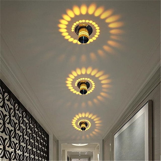2024 Upgrade Hole Wall Lamp Install LED Luminaire Home Decoration