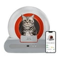 thumbnail image 1 of Self-Cleaning Cat Litter Box,Automatic Cat Litter Box for Multiple Cats,APP Odor Control , 65L Large Capacity,Safety protection Smart Litter Box, 1 of 7