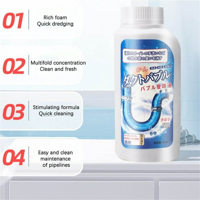 2024 Upgraded Clearance Sale Fast Foam Toilet Cleaner Pipe Clearing