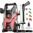 thumbnail image 1 of 2024 Upgraded Electric Pressure Washer 4200 PSI 2.8 GPM Power Washer with Extra Hose, 23ft Hose 35ft Power Cord, 4 Nozzle and Detergent Tank for Cars, Fences, Patio, 1 of 11