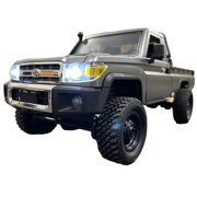 2024 Upgraded Licensed Land Cruiser LC79 1/12 4WD RC Pickup Truck 4X4 2.4G RTR Radio Control Crawler with LED Lights
