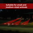 2024 Upgraded Solar Animal Repellent Outdoor,Coyote Deterrent Racoon
