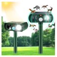 2024 Upgraded Solar Deer Devices for Garden,Ultrasonic Cat Outdoor