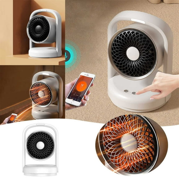 2024 Upgraded Space Heater, 1500W Portable Heater Fast Heating Warmer For Home Living Room Small Bedroom With Timer Function, Christmas Gifts