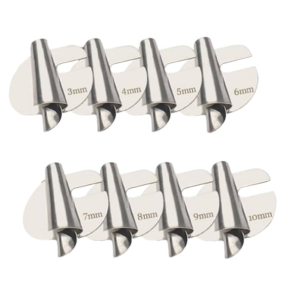2024 Upgraded Universal Sewing Rolled Hemmer Foot with Multiple Sizes and Durable Metal Material