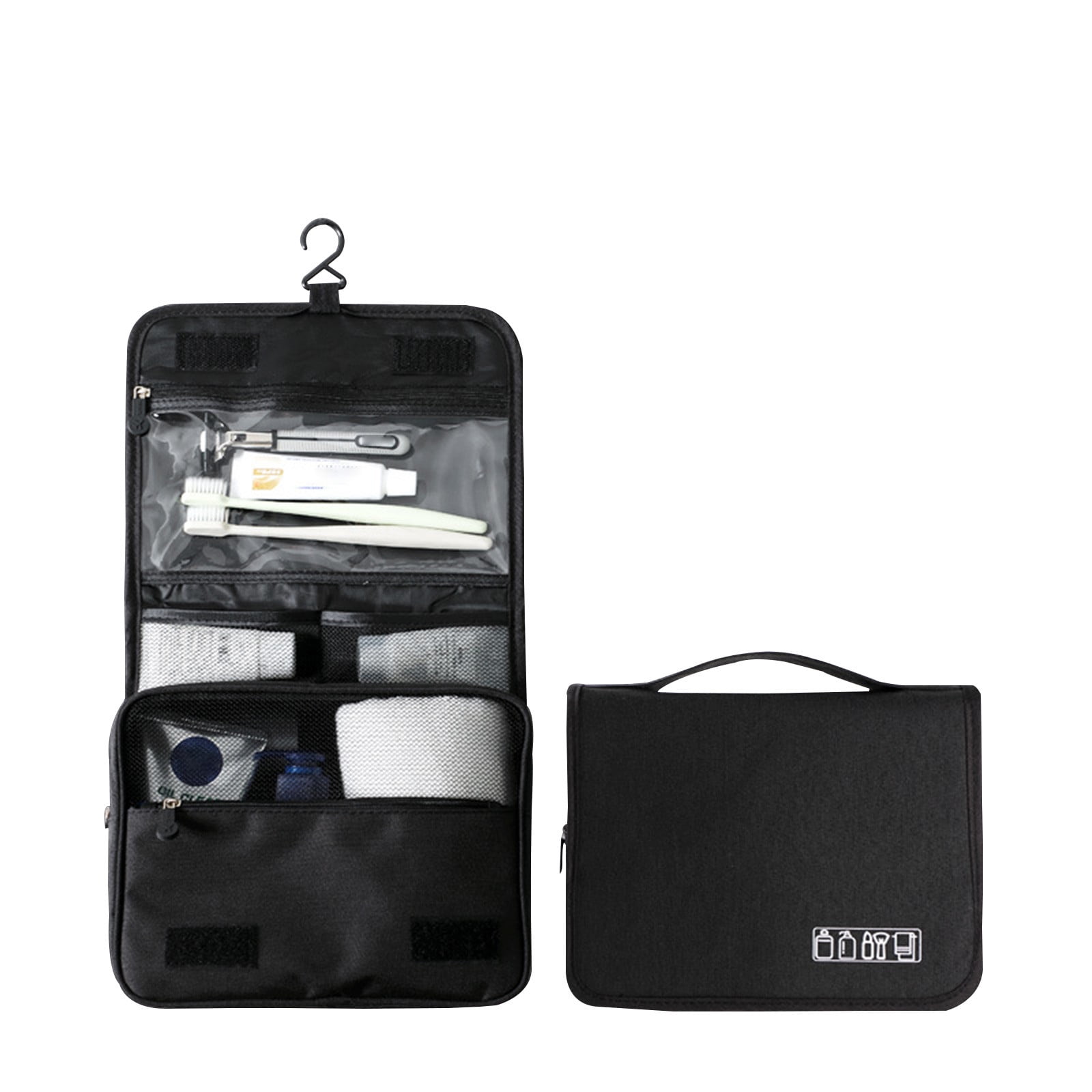 2024 Upgraded Version Hanging Toiletry Bag Large Cosmetic Makeup