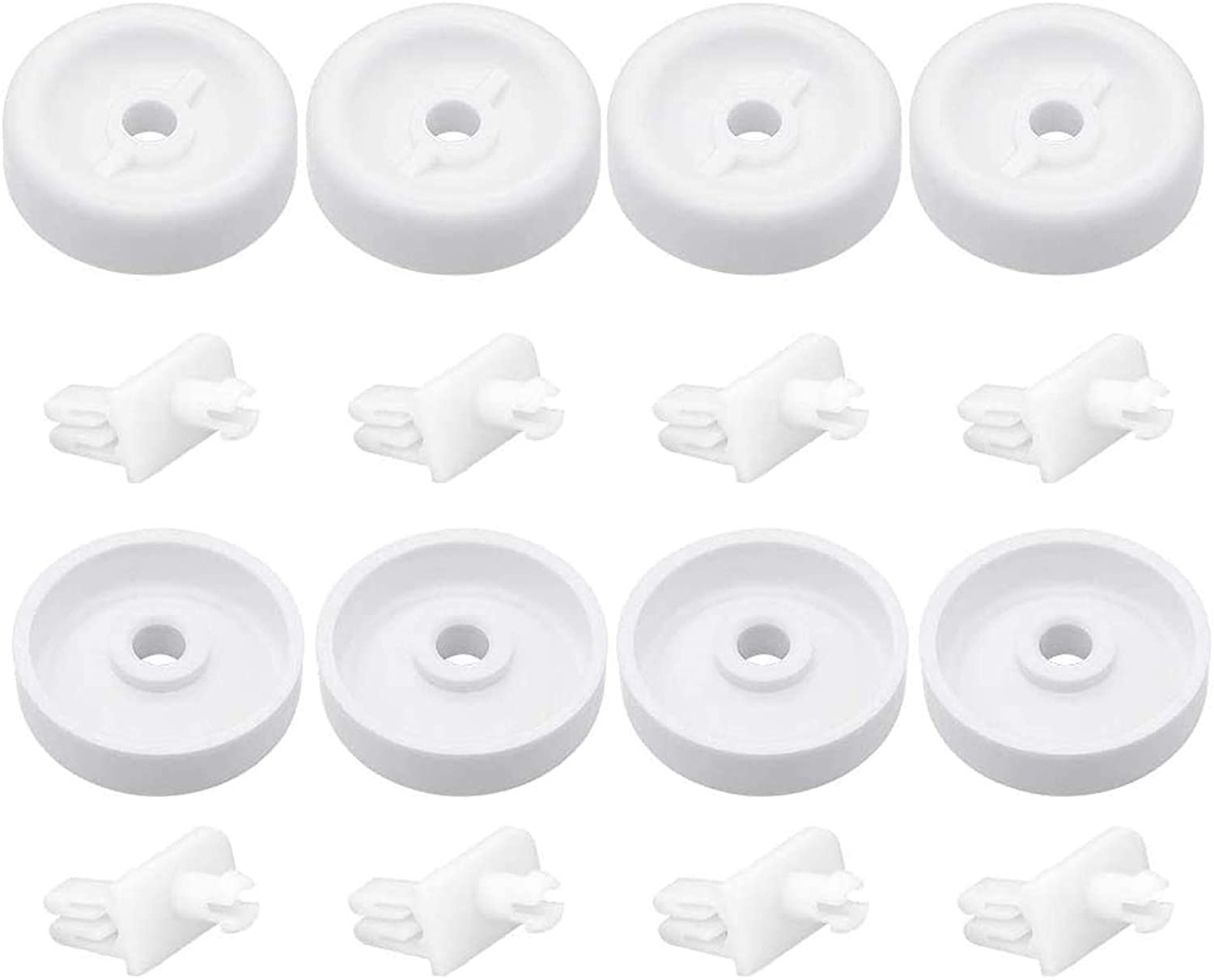 2024 Upgraded WD35X21038 Dishwasher Lower Rack Wheel Kit by