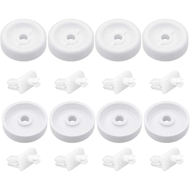 2024 Upgraded WD35X21038 Dishwasher Lower Rack Wheel Kit by