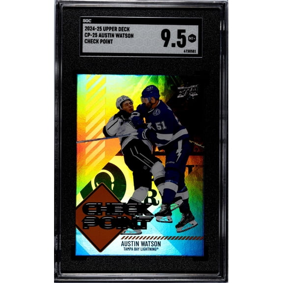 2024 Upper Deck Check Point Austin Watson #CP-25 SGC 9.5