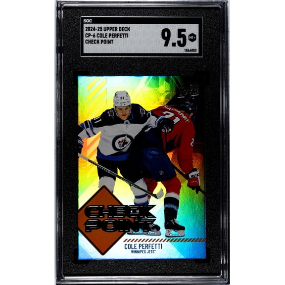 2024 Upper Deck Check Point Cole Perfetti #CP-6 SGC 9.5