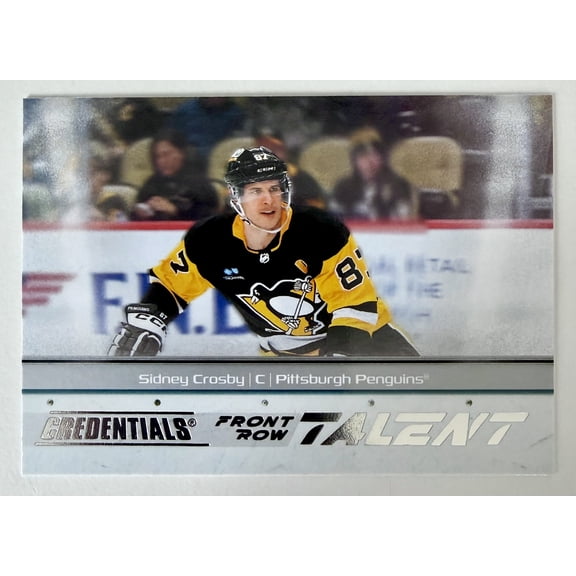 2024 Upper Deck Credentials Front Row Talent Sidney Crosby
