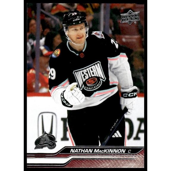2024 Upper Deck Extended Series Nathan MacKinnon Colorado Avalanche #668 Hockey Card