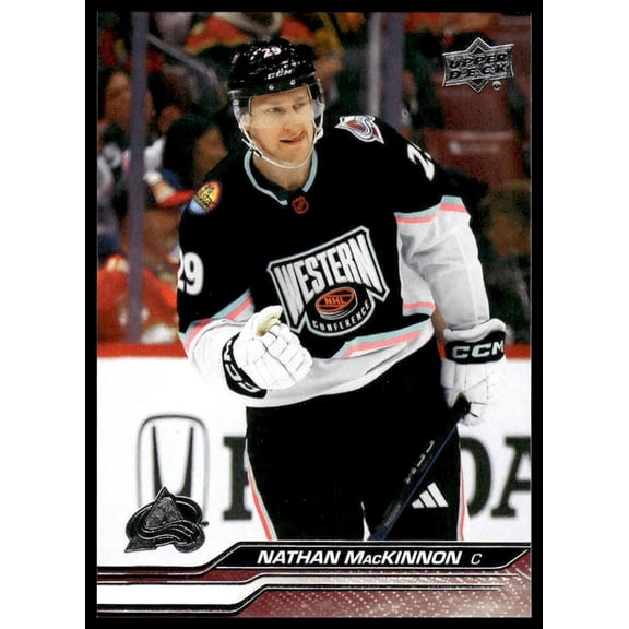 2024 Upper Deck Extended Series Nathan MacKinnon #668 Colorado Avalanche Hockey Card