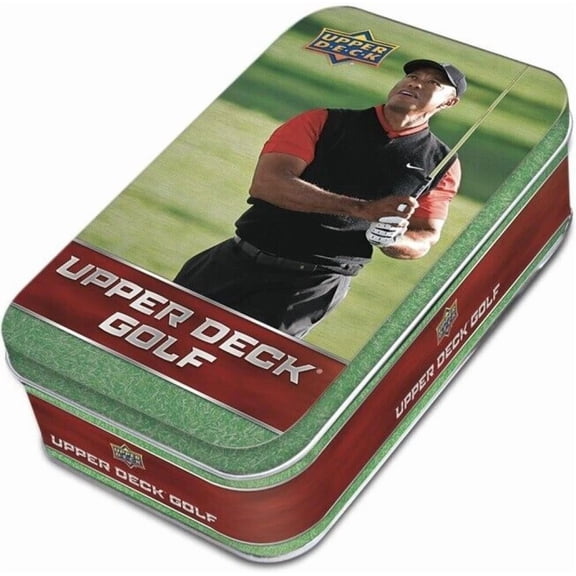 2024 Upper Deck Golf PGA Factory Sealed Tin Box 9 Packs