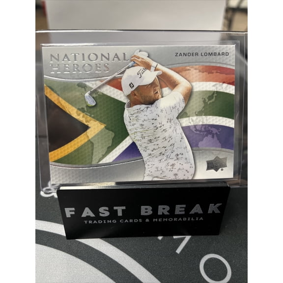 2024 Upper Deck Golf ZANDER Lombard #NH National Heroes Rookie Insert
