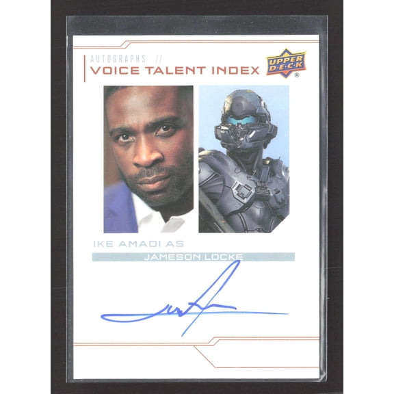 2024 Upper Deck Halo Legacy Collection Voice Talent Index Ike Amadi #VT-AM