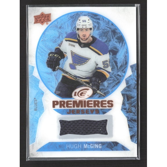 2024 Upper Deck Ice Ice Premieres Jerseys Hugh McGing #IPJ-MG Memorabilia Jersey