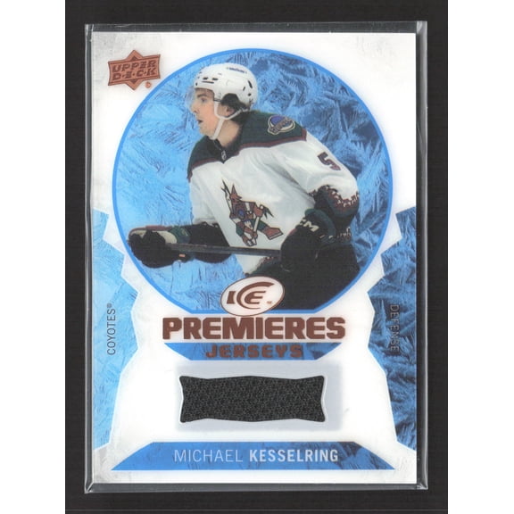 2024 Upper Deck Ice Ice Premieres Jerseys Michael Kesselring #IPJ-KG Memorabilia Jersey