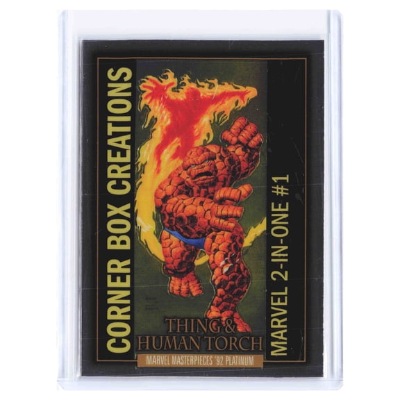 2024 Upper Deck Marvel Masterpieces '92 Platinum Corner Box Creations #CB-15