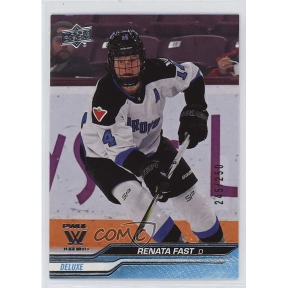 2024 Upper Deck PWHL 1st Edition - [Base] - Deluxe Renata Fast #33 Deluxe /250