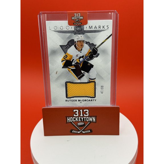 2024 Upper Deck Rutger Mcgroarty Patch Upper Deck