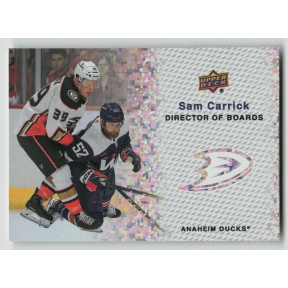2024 Upper Deck Series 2 Director of Boards DB-3 Sam Carrick Anaheim Ducks Hockey Card