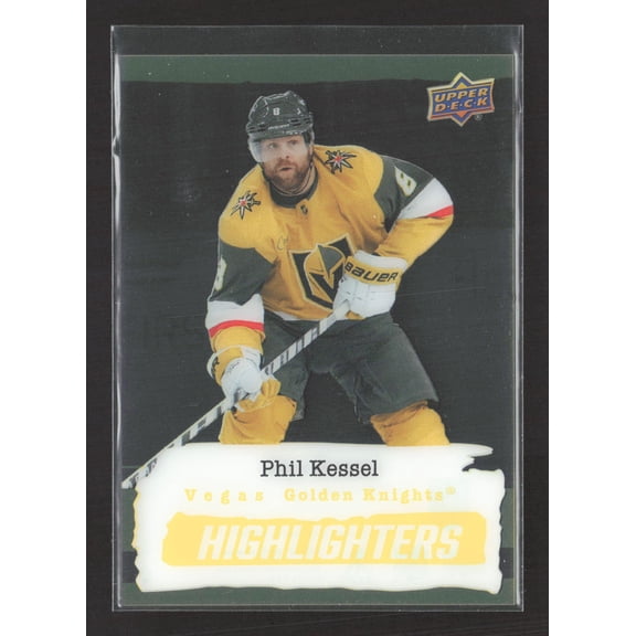2024 Upper Deck Series 2 Highlighters Yellow Phil Kessel HL-3 Vegas Golden Knights