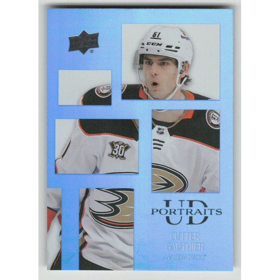 2024 Upper Deck Series 2 UD Portraits Cutter Gauthier #P-1