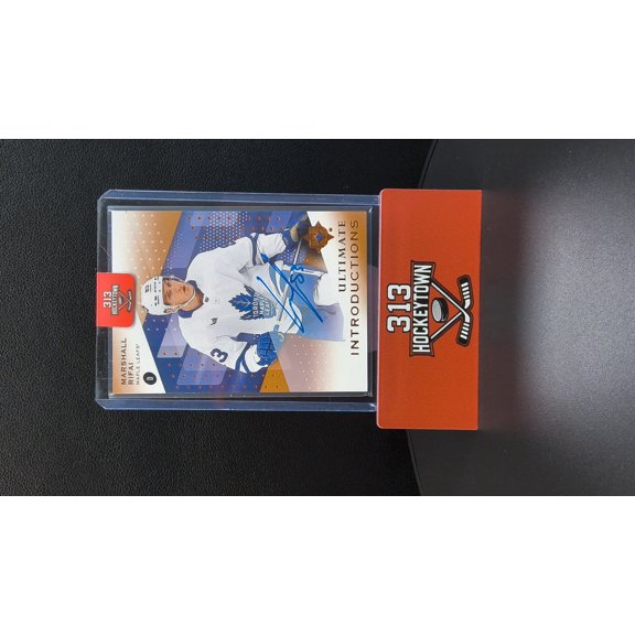 2024 Upper Deck Ultimate Collection Ultimate Introductions Marshall Rifai #UI-MR Copper Auto
