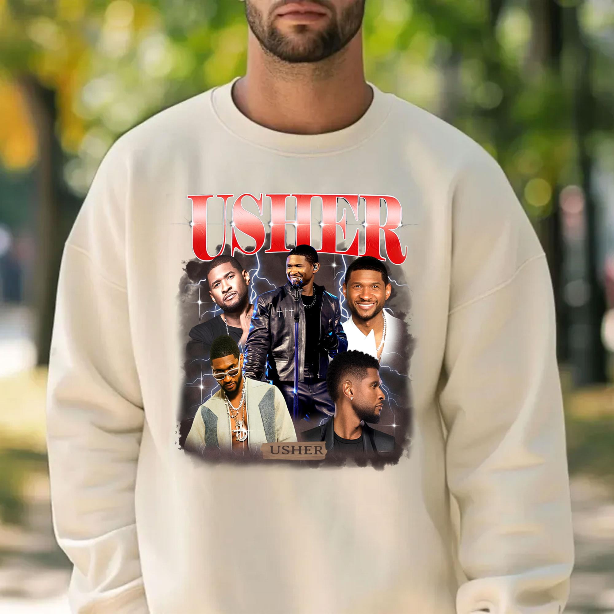 2024 Usher Tour shirt, Coming Home Concert Shirt, Past Present Future