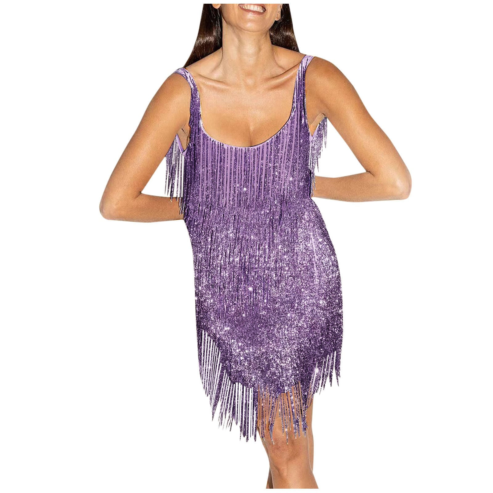 disco theme homecoming dresses Sparkly Short Party Dress Sequins Lace Homecoming Dress Single Shoulder Short Dresses with Feather ARD3152 main image 1