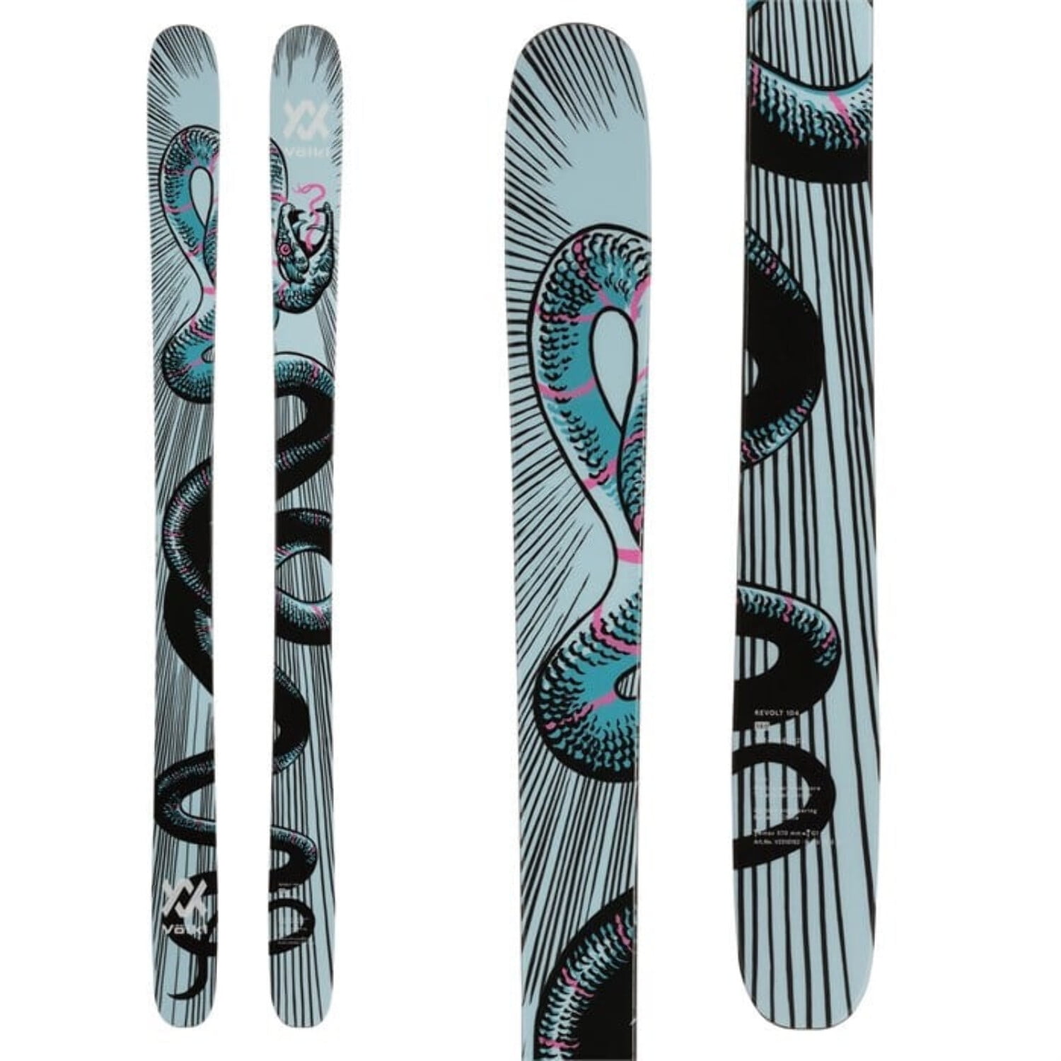 Völkl 2024 Volkl Revolt 104 Skis - Walmart.com