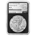 thumbnail image 1 of 2024 (W) $1 American Silver Eagle NGC MS70 ALS Label Retro Core, 1 of 2