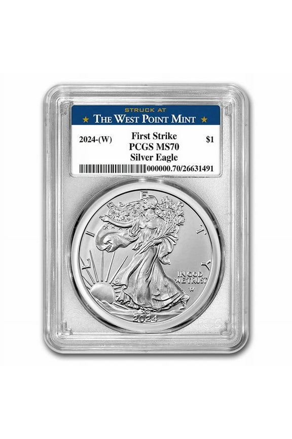 2024-(W) American Silver Eagle MS-70 PCGS (FS, West Point Label)