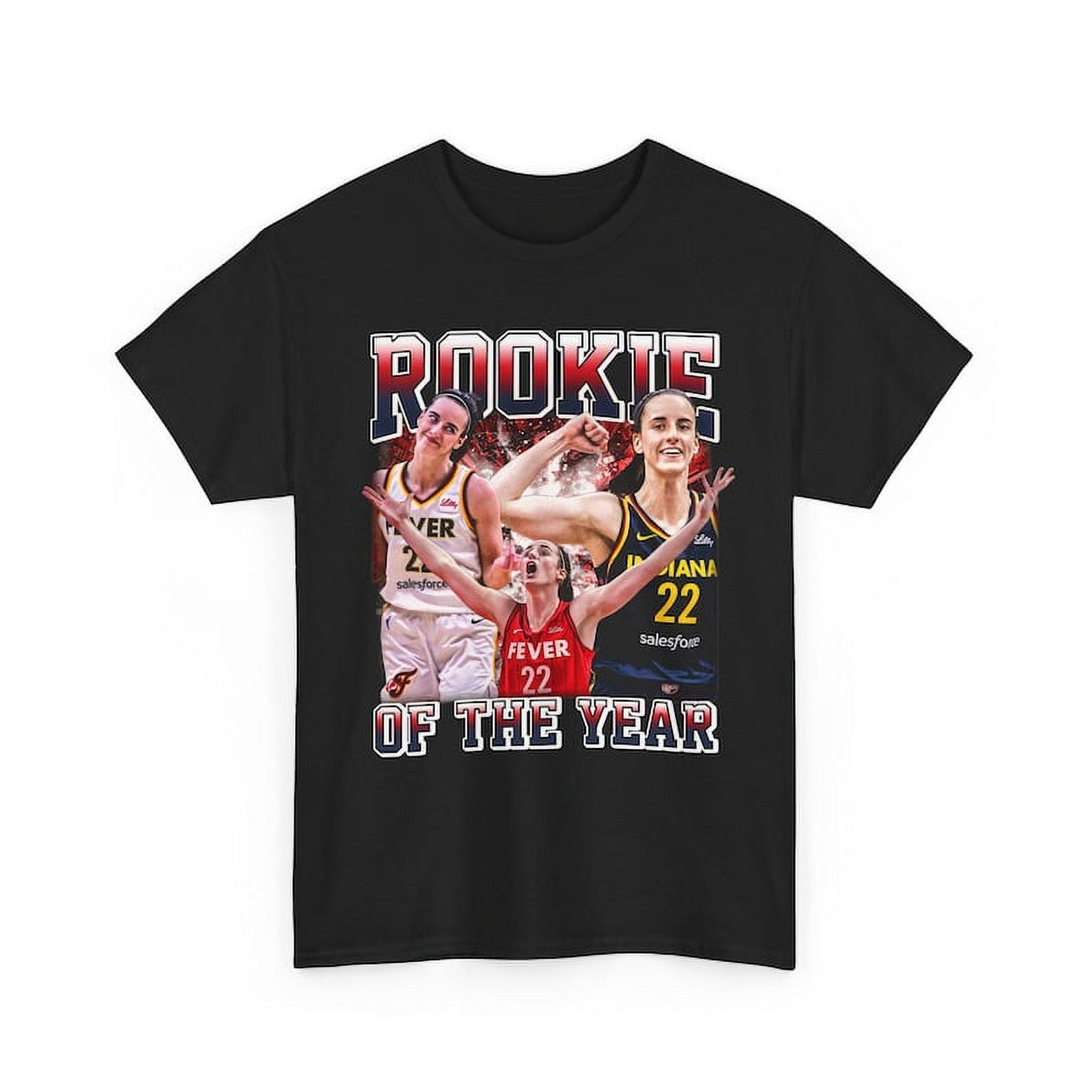 2024 WNBA Rookie of the Year Vintage Style Rap Tee Caitlin Clark