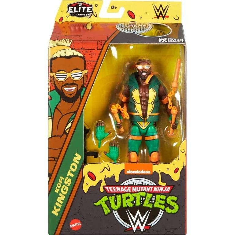 2024 WWE Elite TMNT Kofi Kingston Action Figure - Walmart.com