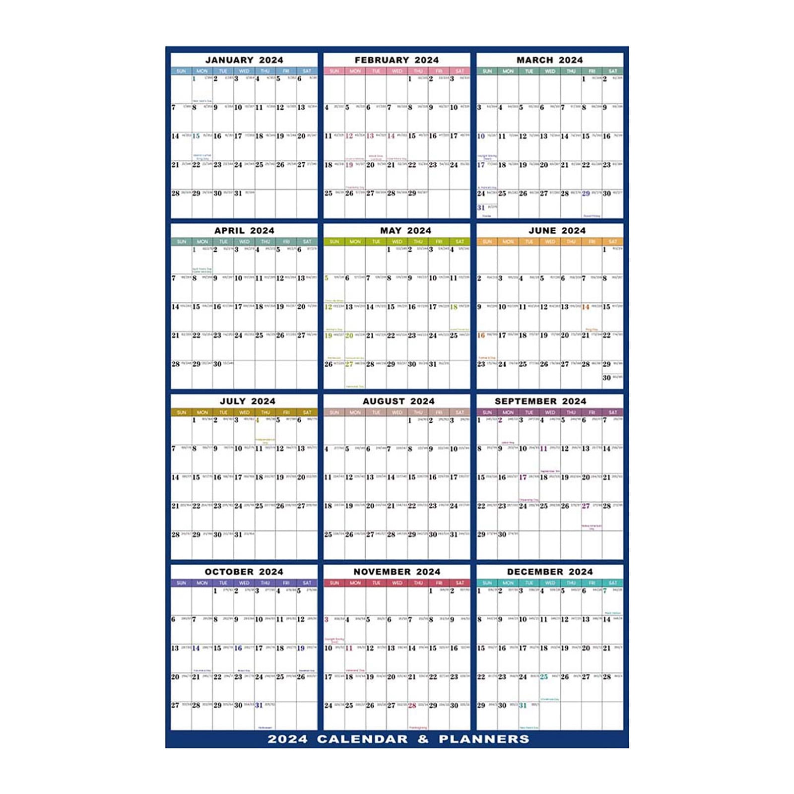 2025 Wall Calendar 12 Month Planner,2025 Wall Calendar Large Grid