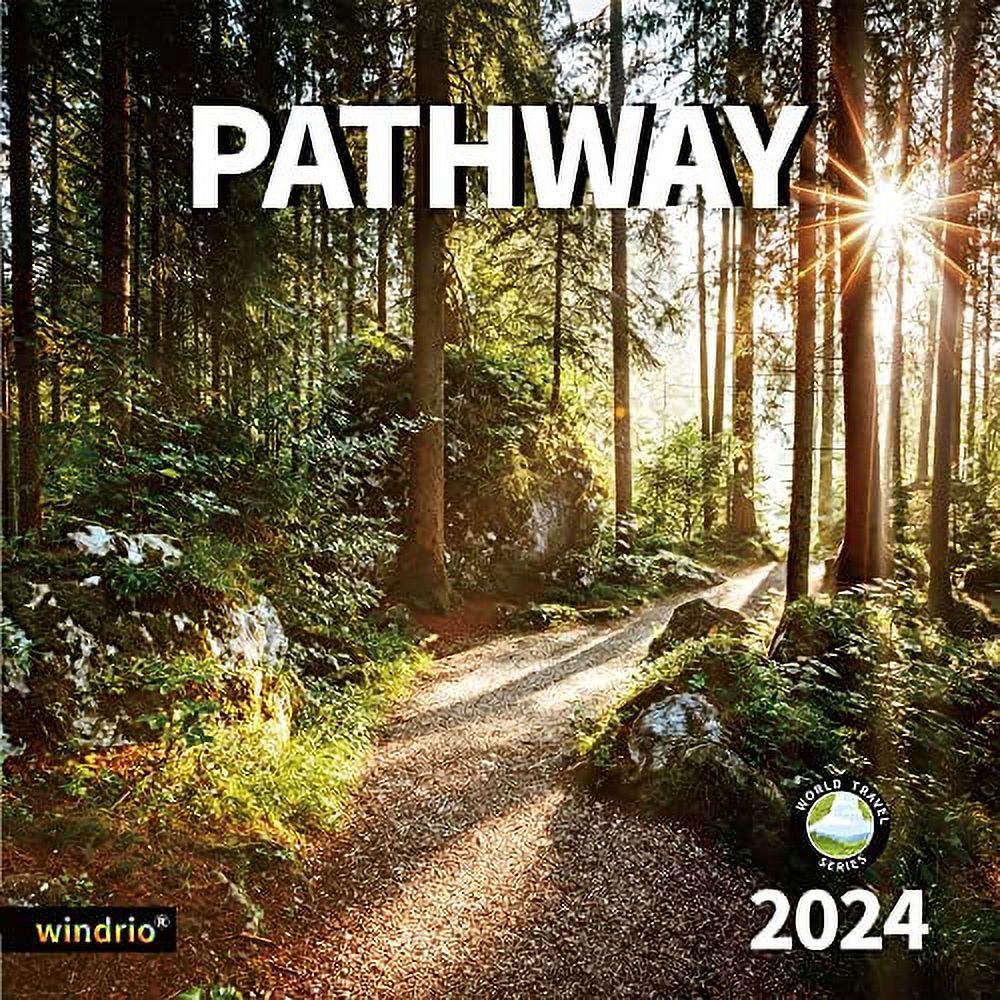 2024 Wall Calendar,Calendar 2024, November 2023 December 2024, Wall Calendar PATHWAYS, 12" x