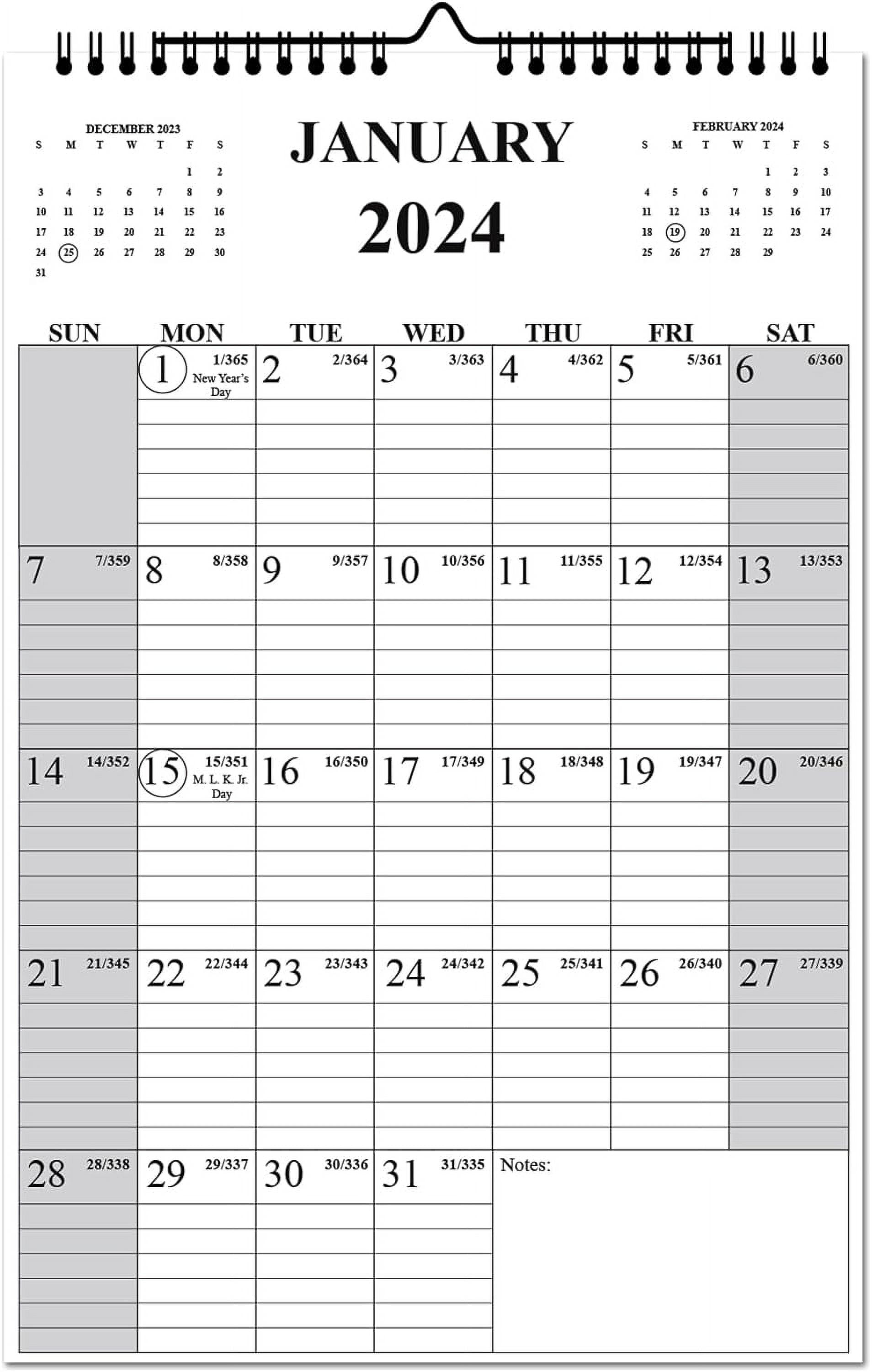 2024 Wall Calendar, Wall Calendar, 2024 Calendar, Wall Calendars, from