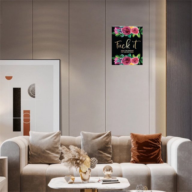 2024 Wall Calendar Cameland 2024 Calendar For Tired 2024 Calendar 12